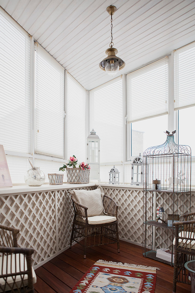 В гостях: Жемчужные тона и балерины в московской квартире