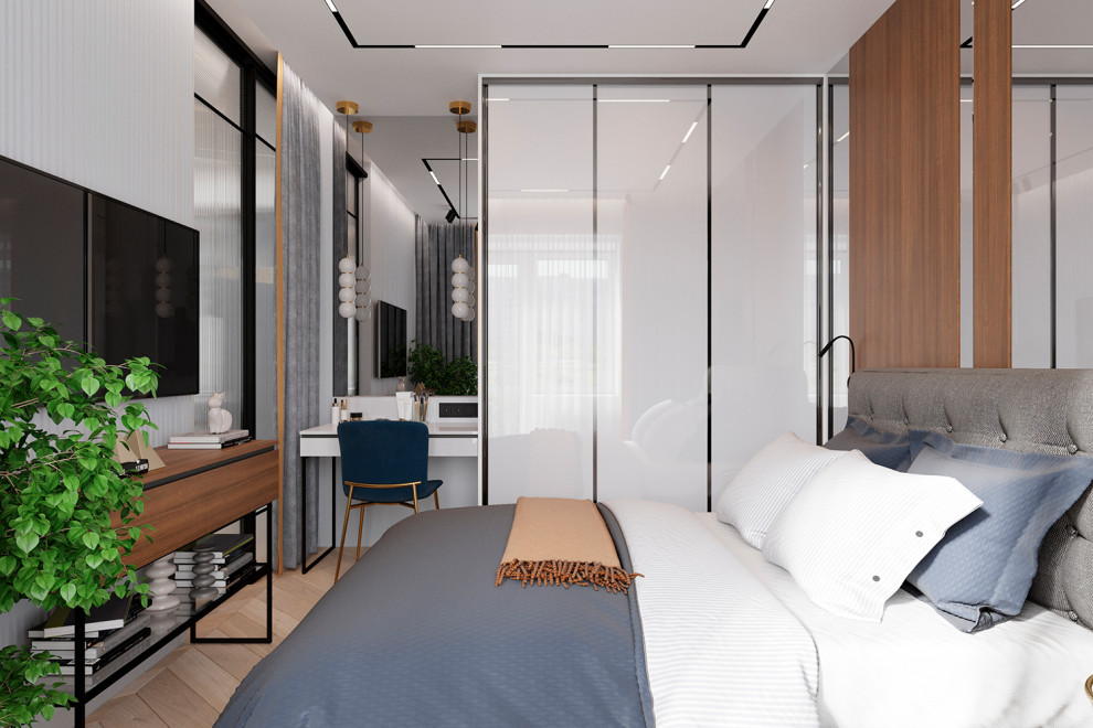 Дизайн интерьера однокомнатной квартиры площадью 40 кв. м.