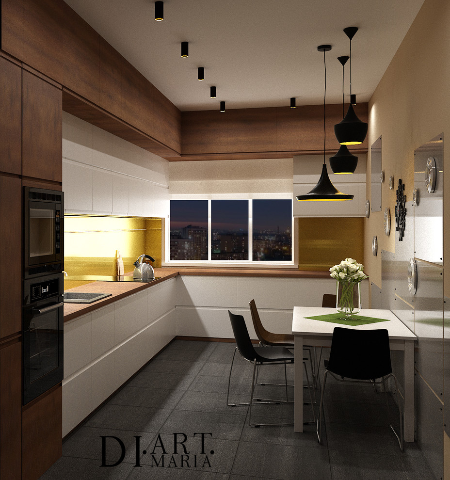 Обложка проекта: Кухня в стандартной двушке