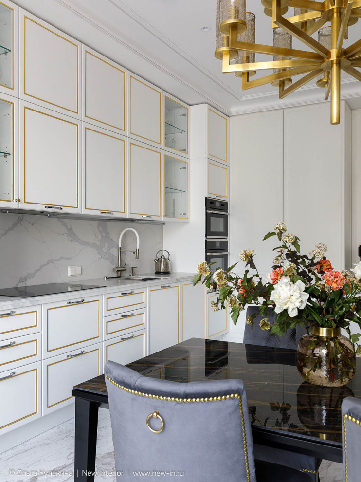 Квартира на Крестовском в стиле современная классика - 125 м²