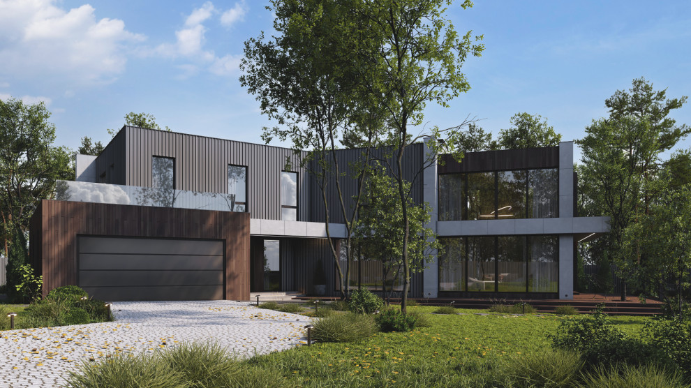 Загородный жилой дом