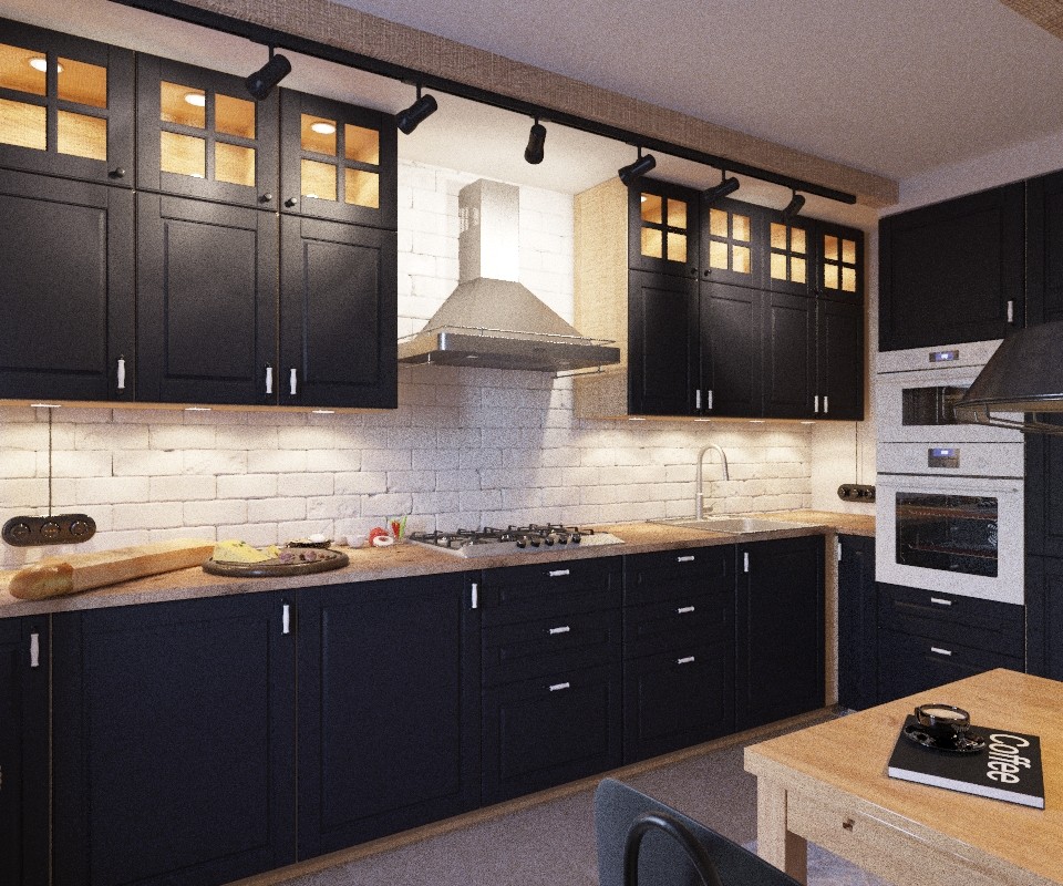 Интерьер квартиры в скандинавском стиле. Екатеринбург.