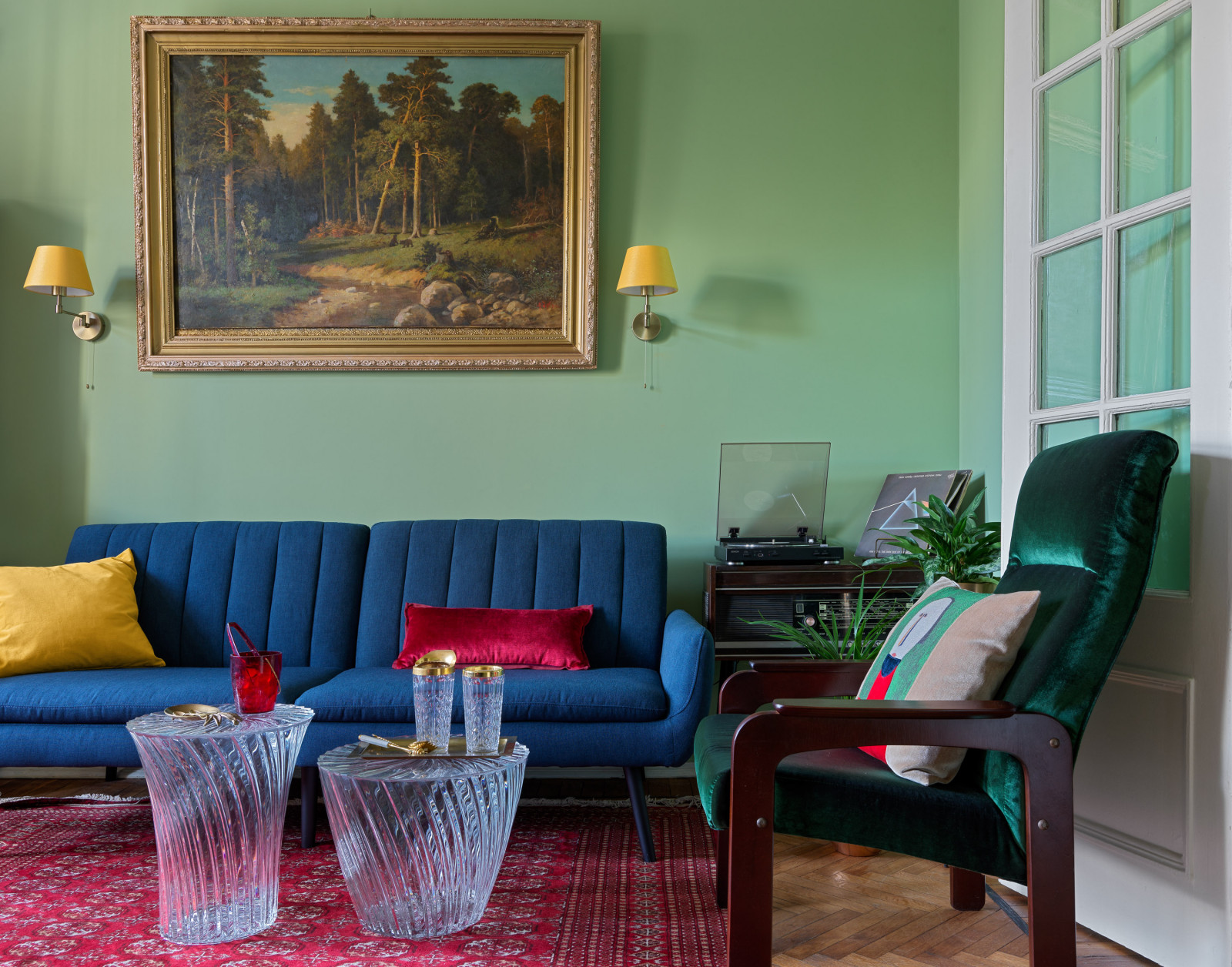 Интерьер в сталинской высотке (гостиница Украина)