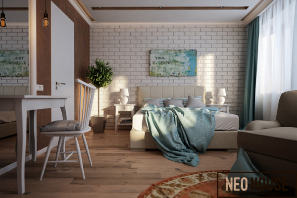 Лофт с дерзкой брутальностью