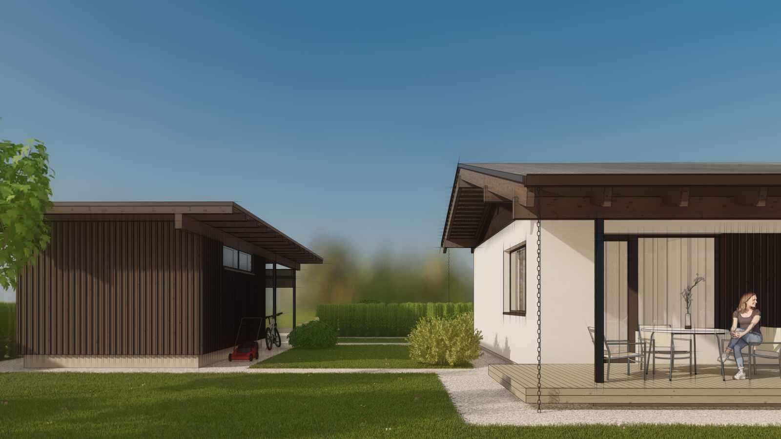 Дача в СНТ Рябинка