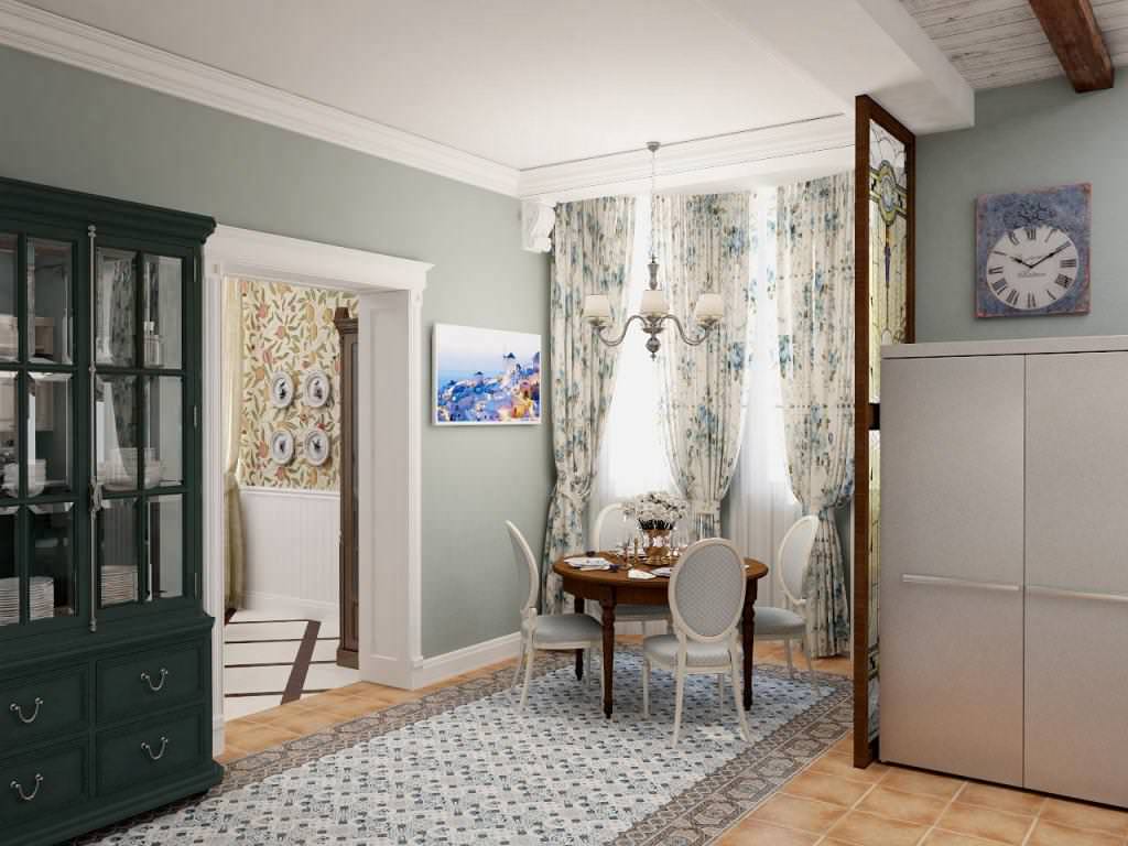 Дом в стиле прованс, пос. Малиновка