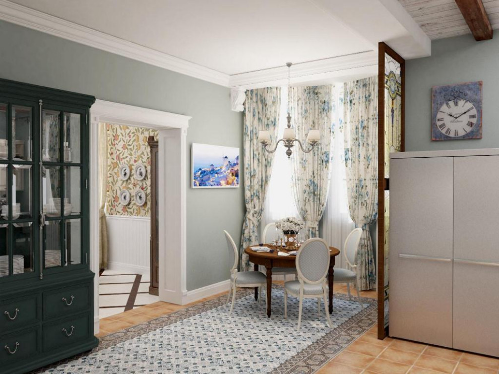 Дом в стиле прованс, пос. Малиновка