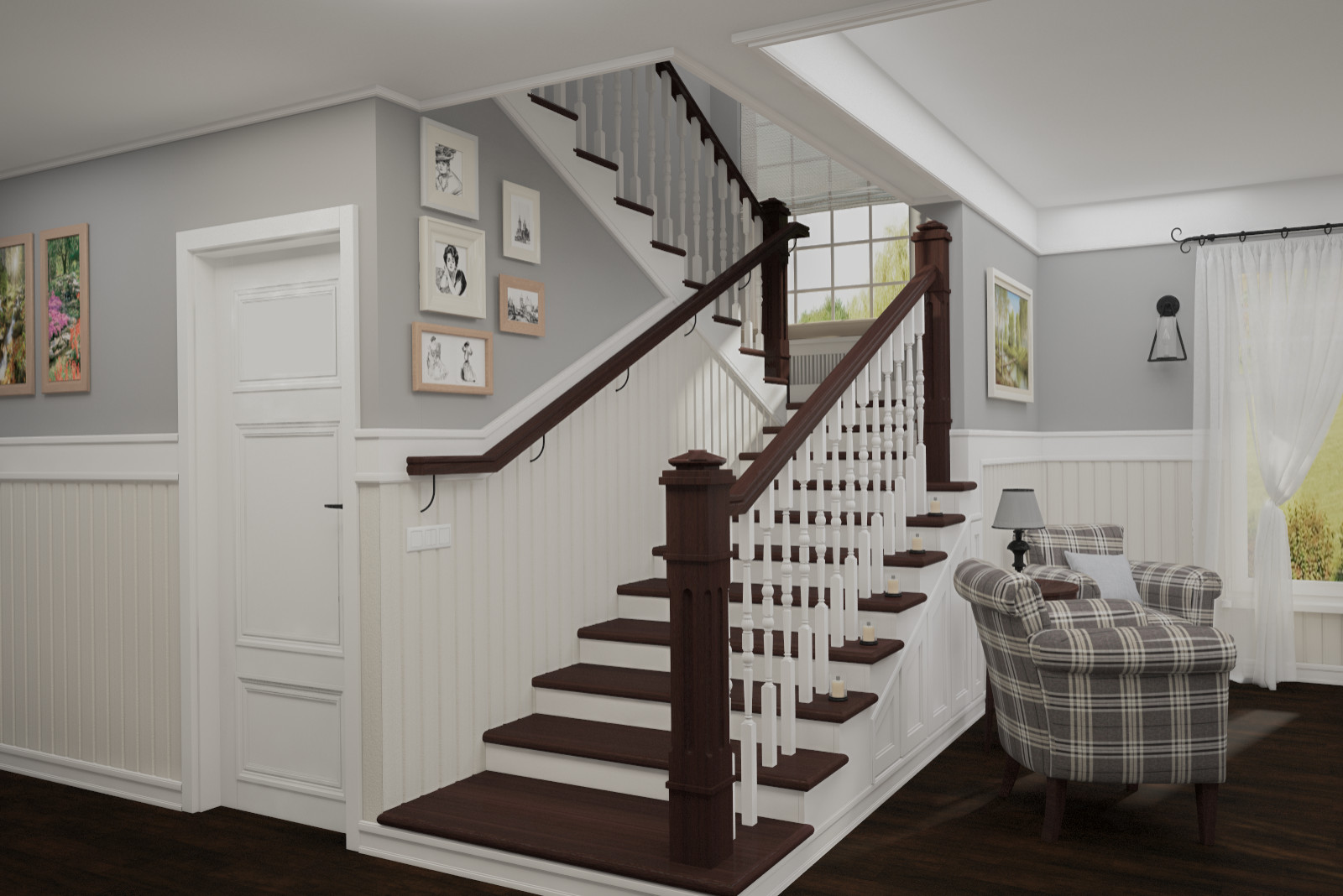 Дом в американском стиле