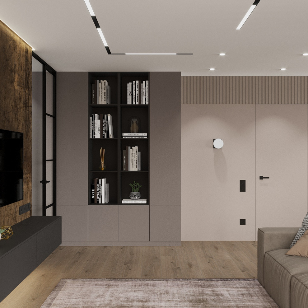 Дизайн-проект дома, площадью 110 м2 в г. Новосибирск. Кольцово