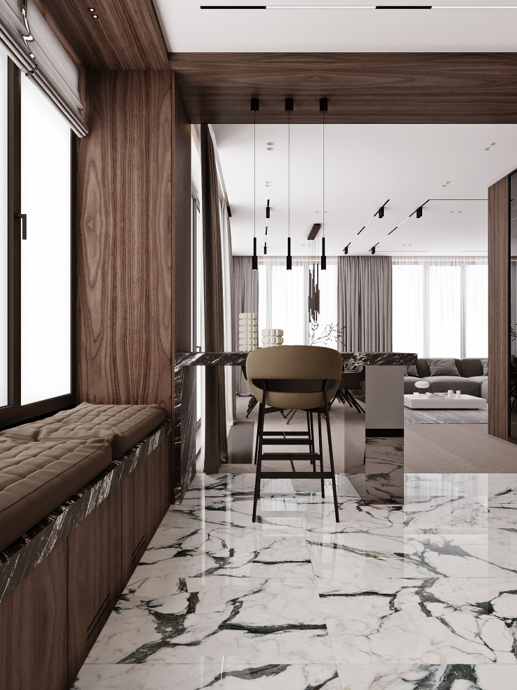 Интерьер в ЖК "Западный порт"