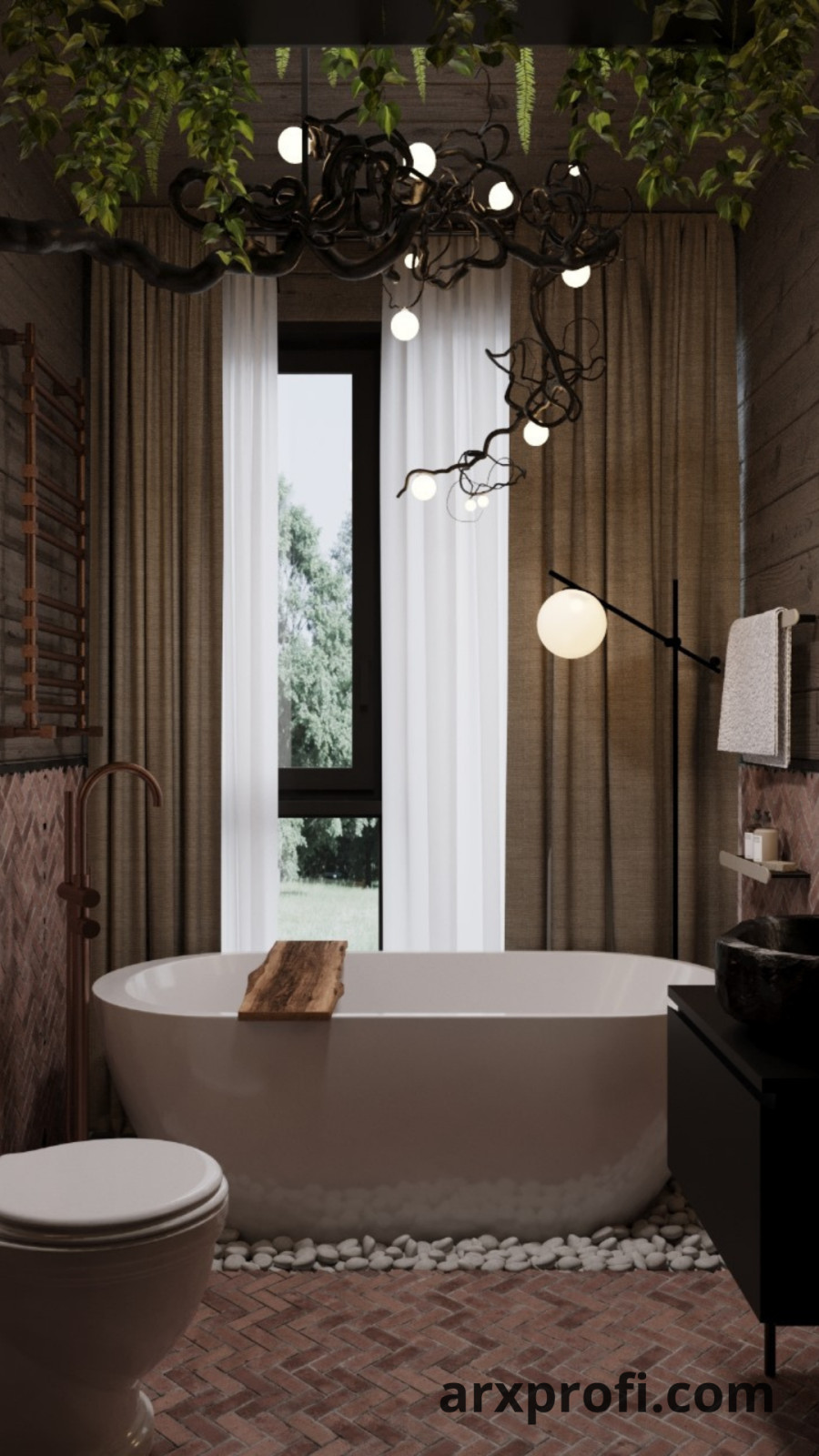 Проект интерьера дома 200 м2 в Московской области