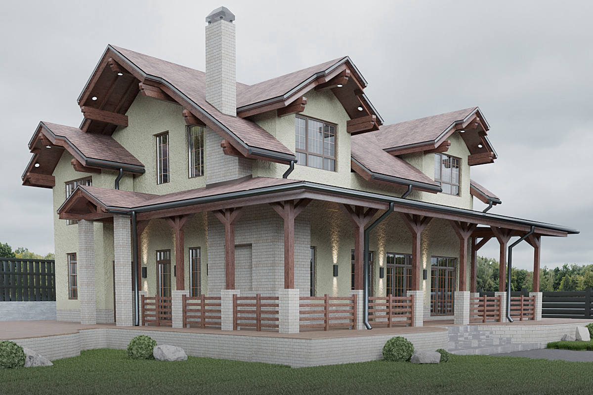 Загородный дом в Уборах