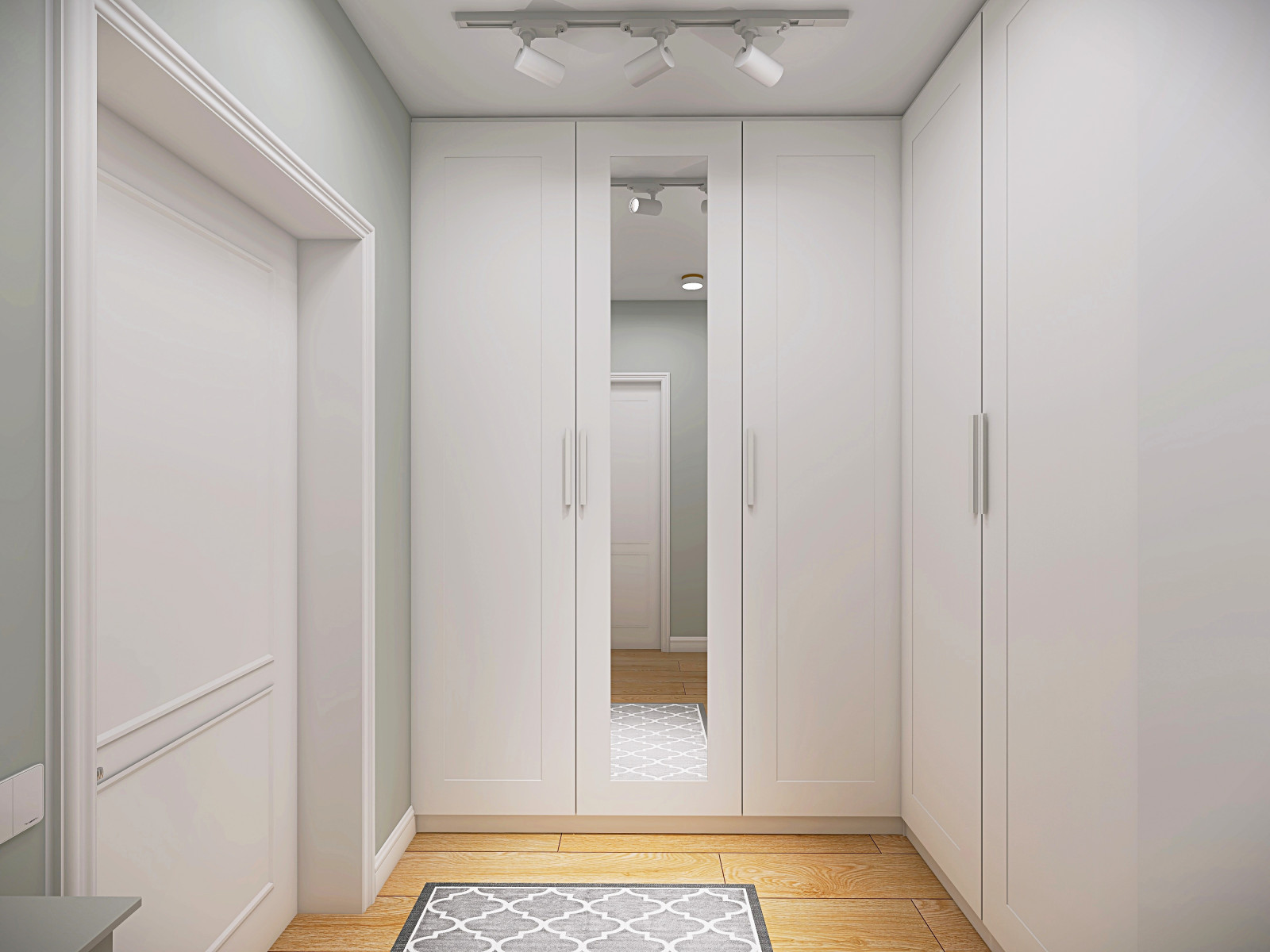 Студия в скандинавском стиле