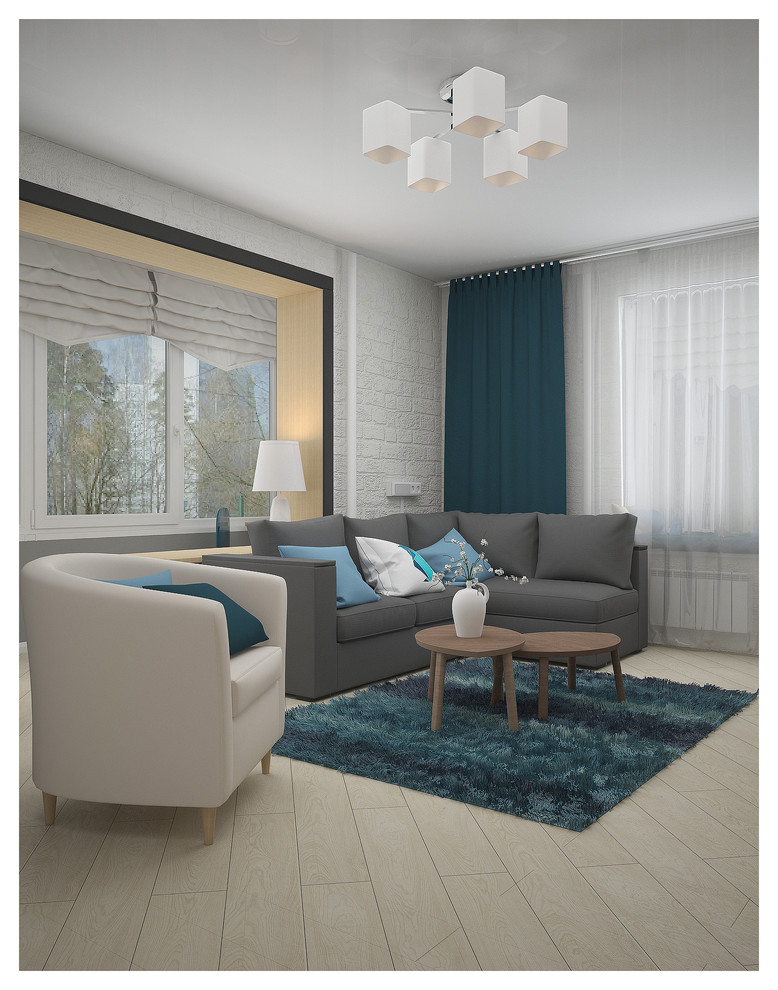 Обложка проекта: Дизайн проект квартиры в г. Мытищи