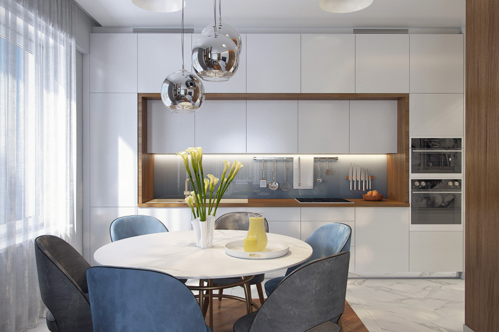 Дизайн-проект квартиры 115 м.кв. Clever Park