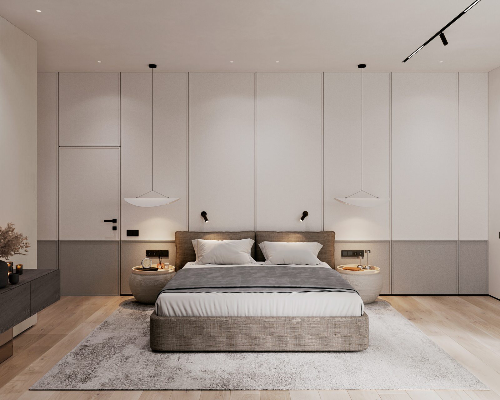 Обложка проекта: МАСТЕР СПАЛЬНЯ   Дом в Приозёрном