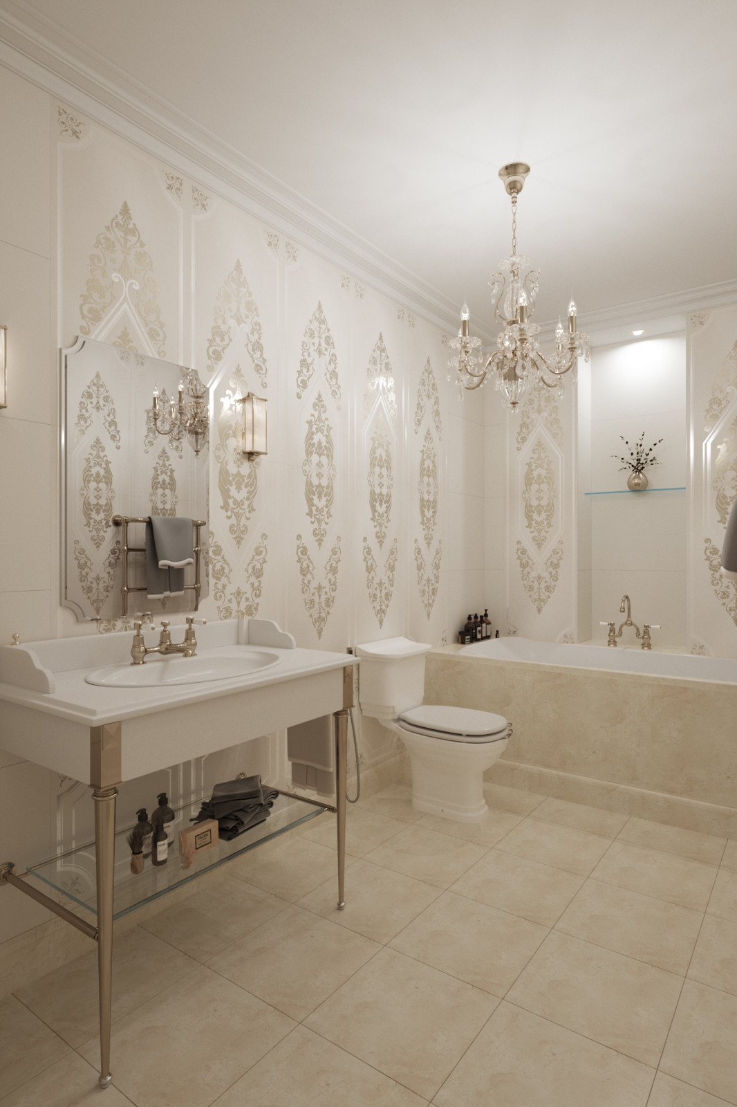Классика ванных комнат
