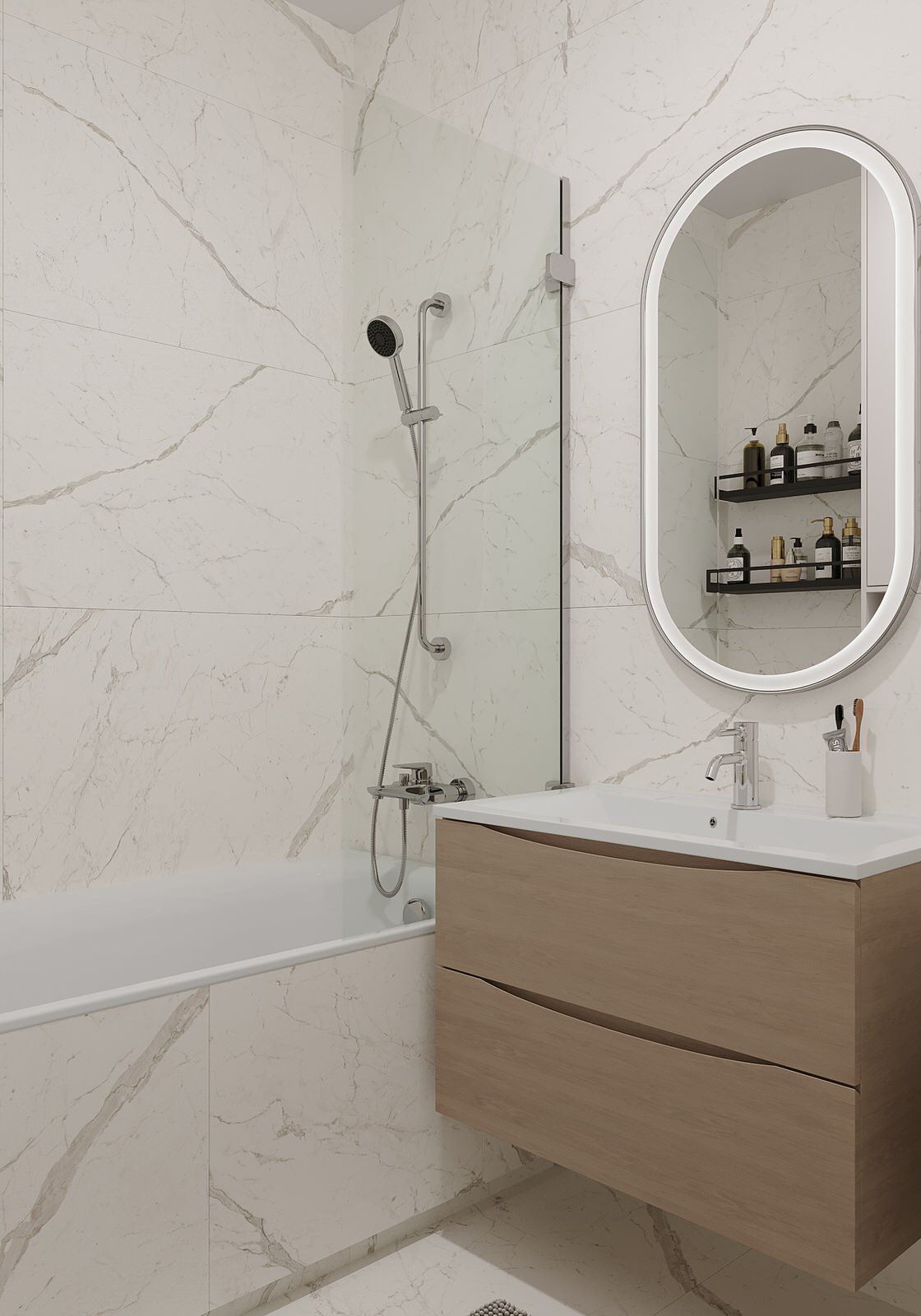 Романтичная квартира для молодой семьи