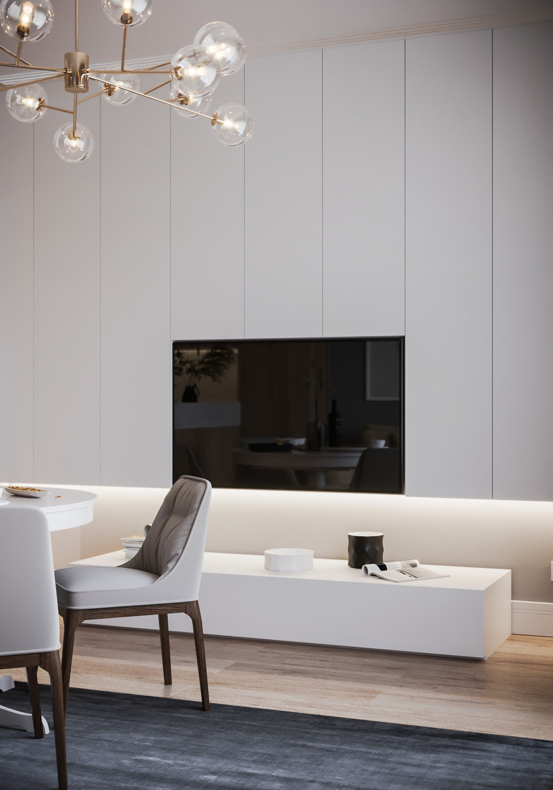 Apartamento de tres pisos