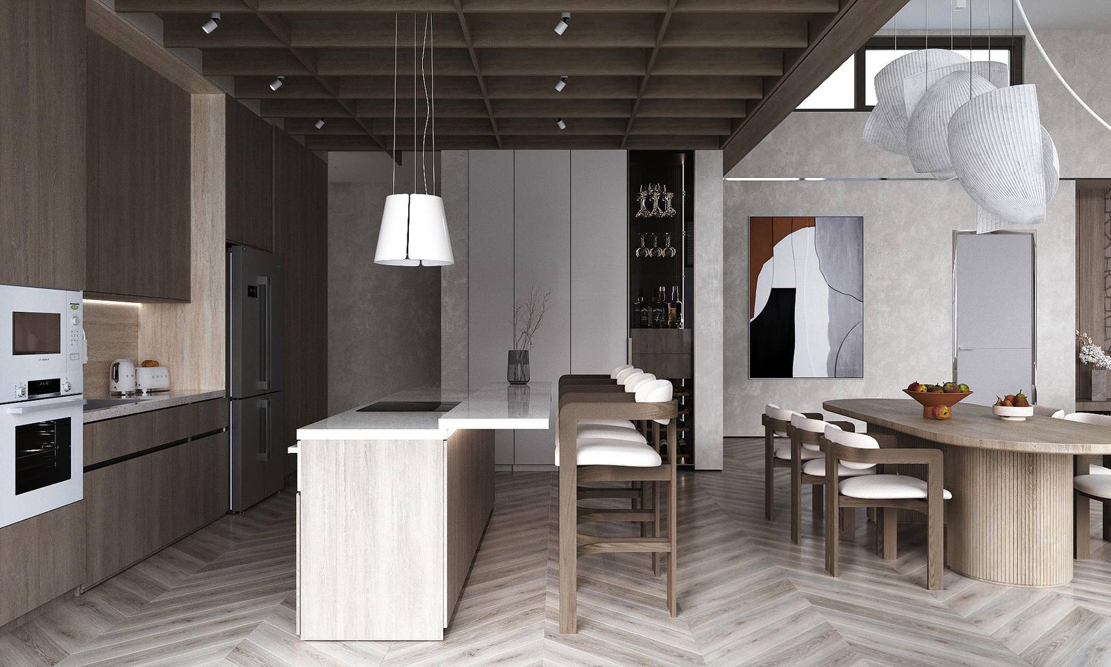 Дом в стиле джапанди в Казани