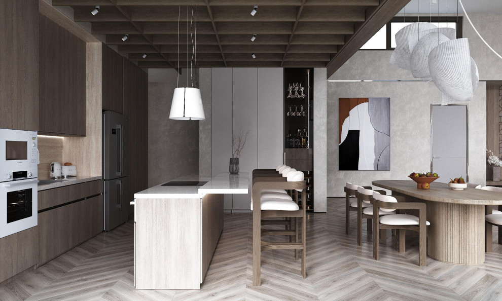 Дом в стиле джапанди в Казани