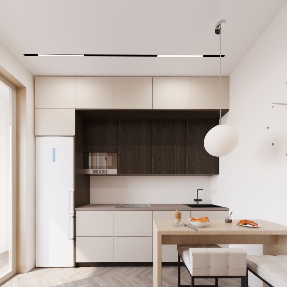 Обложка проекта: Кухня. Минимализм