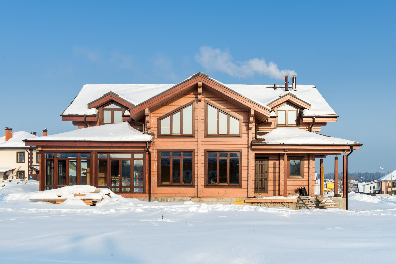 Дом из клееного бруса К-293