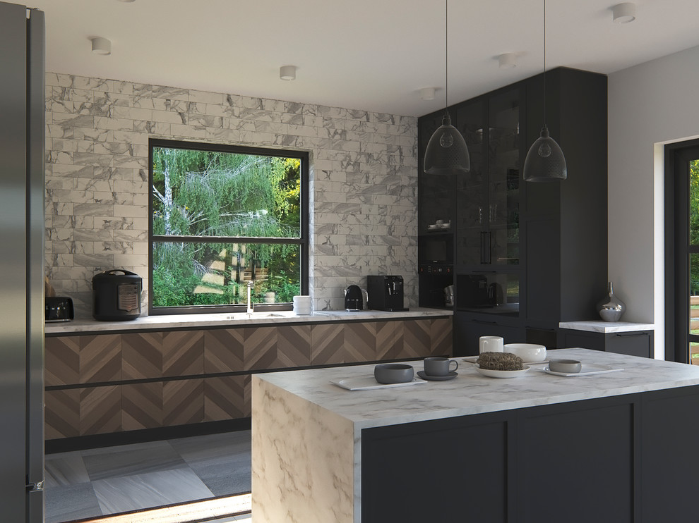 Обложка проекта: Загородный дом в современном стиле