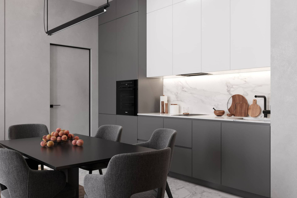 Дизайн и ремонт квартиры в ЖК «Манифест» — Тёплая графика