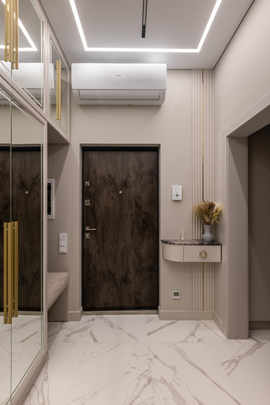 Светлая квартира в цвете кашемир