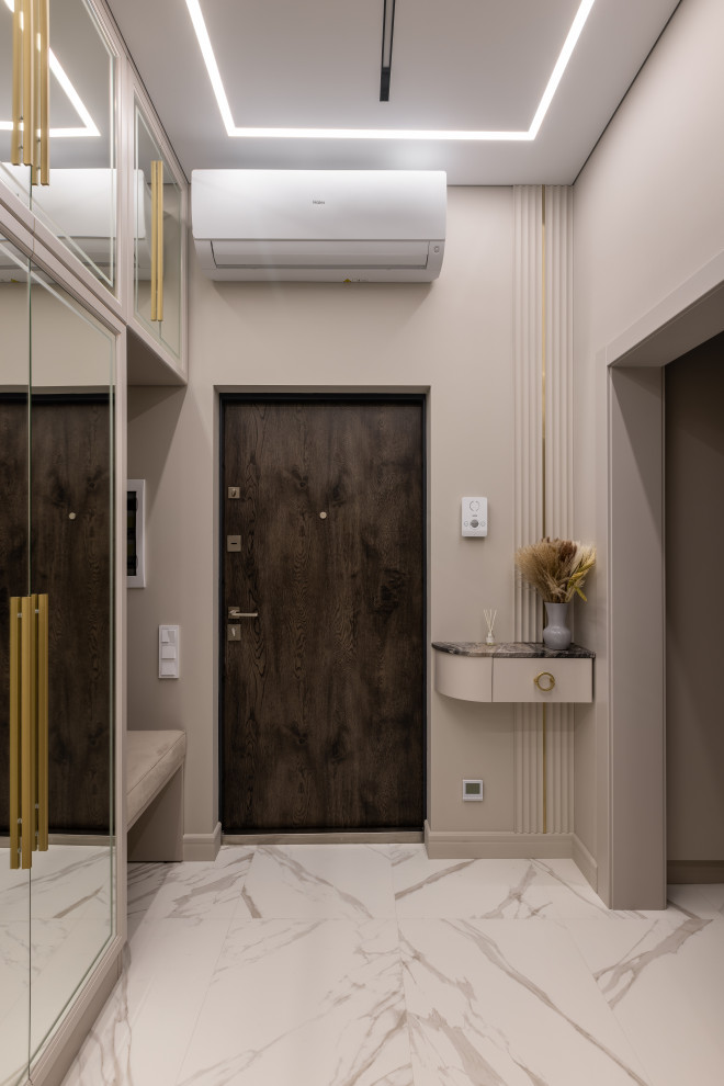 Светлая квартира в цвете кашемир