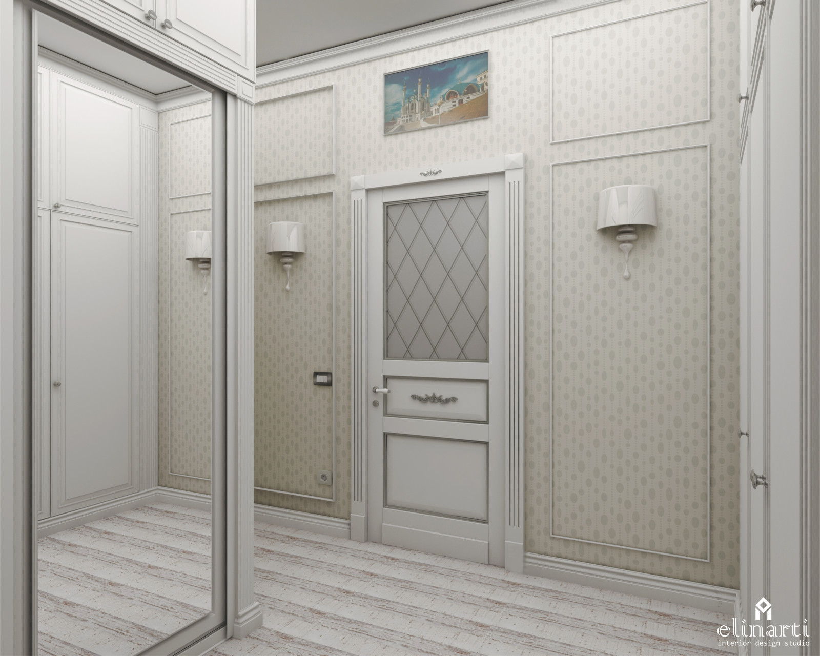 Холл и детская для большой семьи