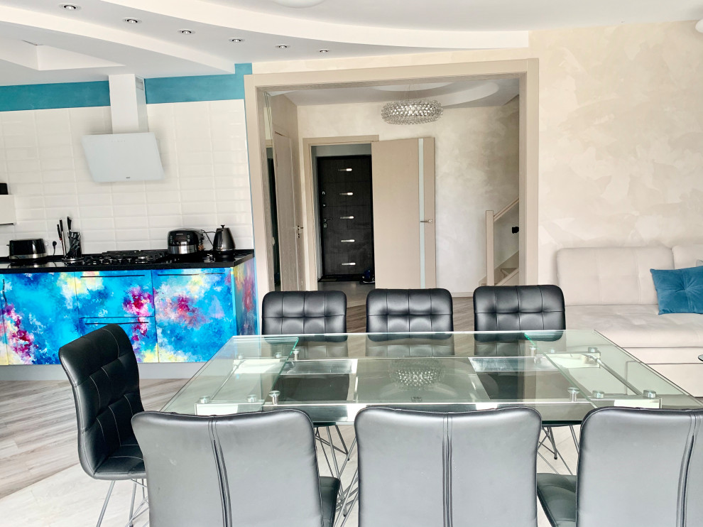 Дом 190 кв.м. "На Волне" Визуализация и реализация.