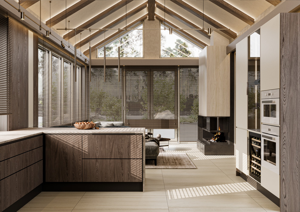 Дизайн-проект загородного дома в Рощино 68м²