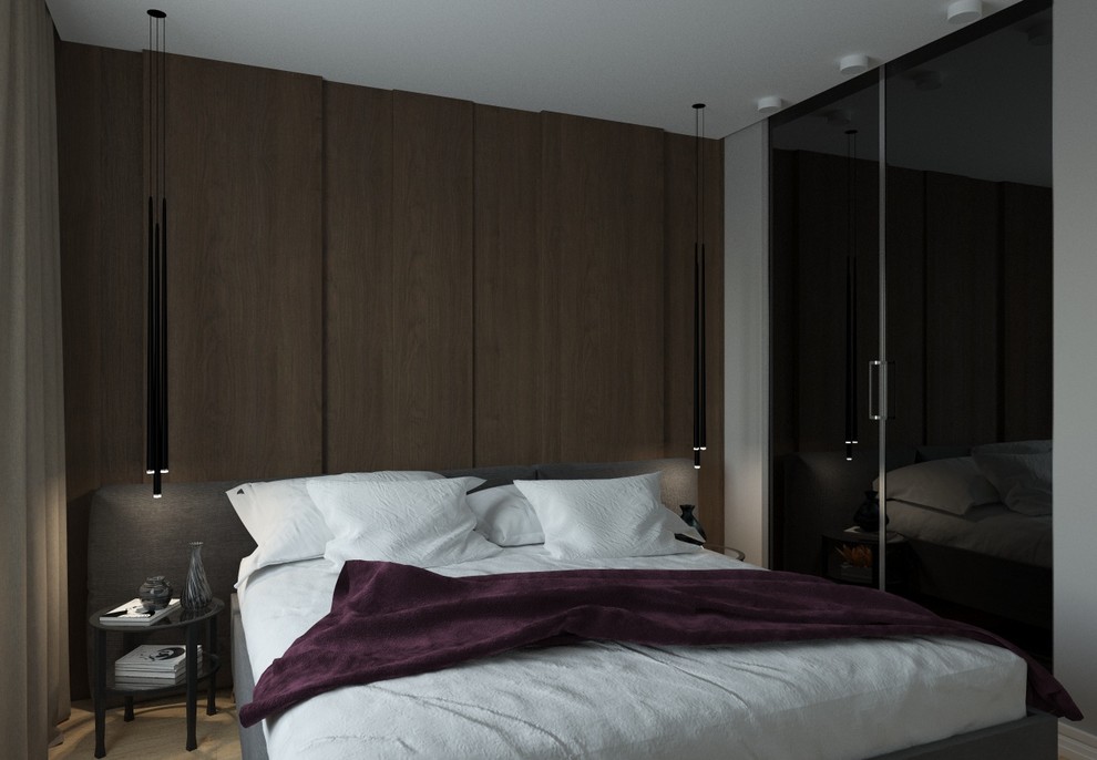 Квартира для молодой пары с бетонными стенами г. Томск