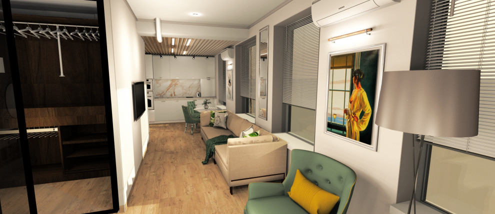 Студия на Автозаводской для Людмилы Бельских 2022 год