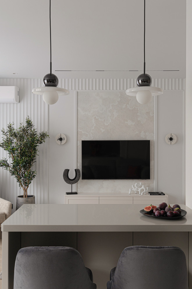 Остров в гостиной