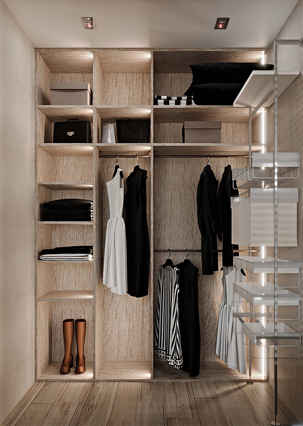 Спальня из проекта "Ретро Лайт"