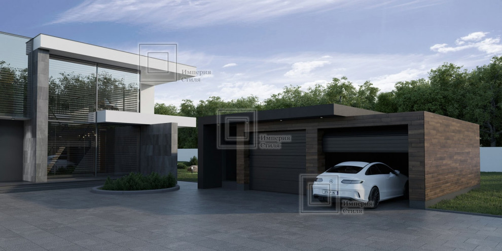 Проект дома с эксплуатируемой крышей