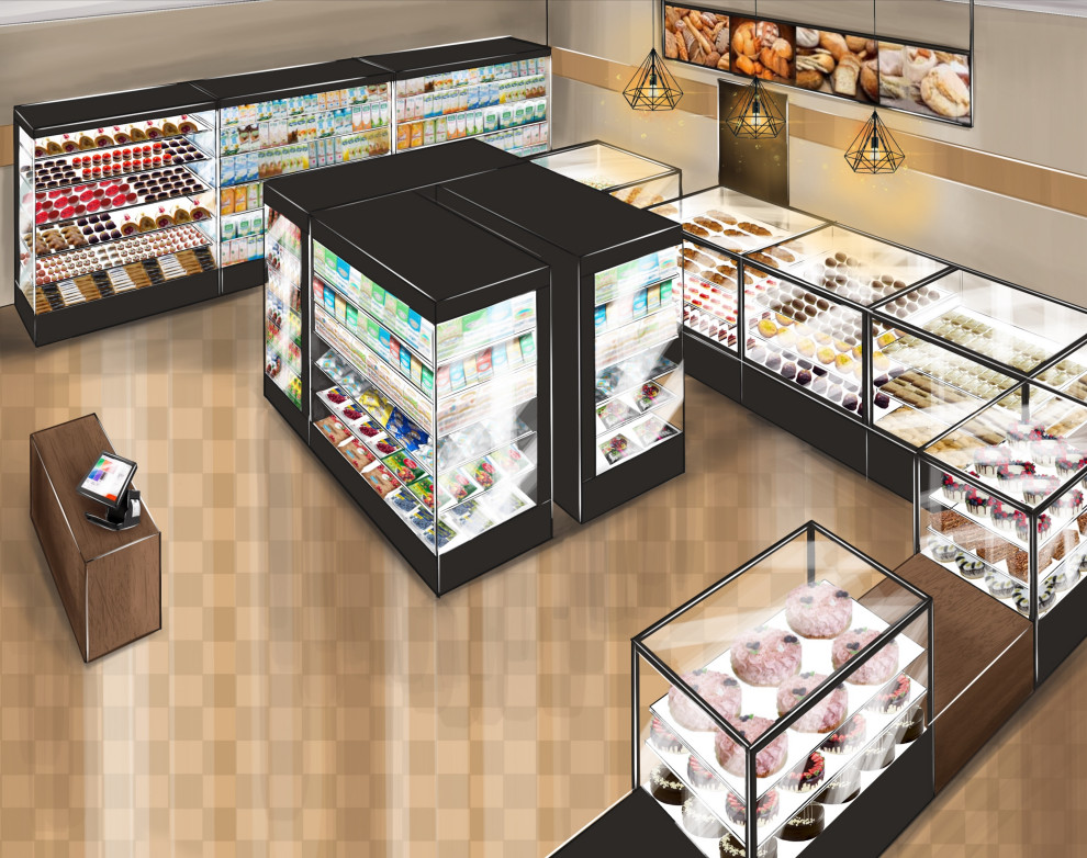 Быстрый эскиз-идея  гастромаркета