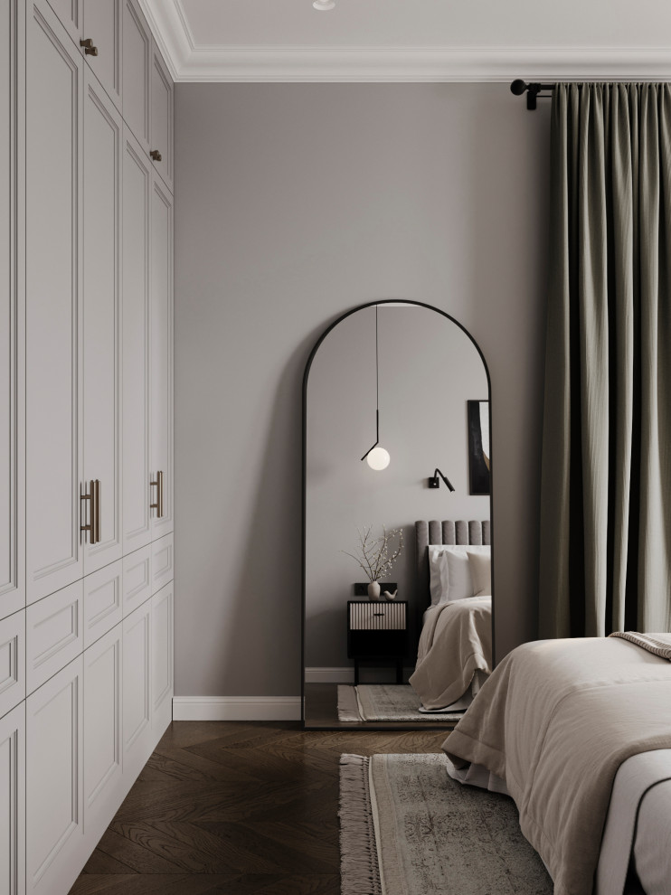 Современный mid-century в ЖК Западный Порт