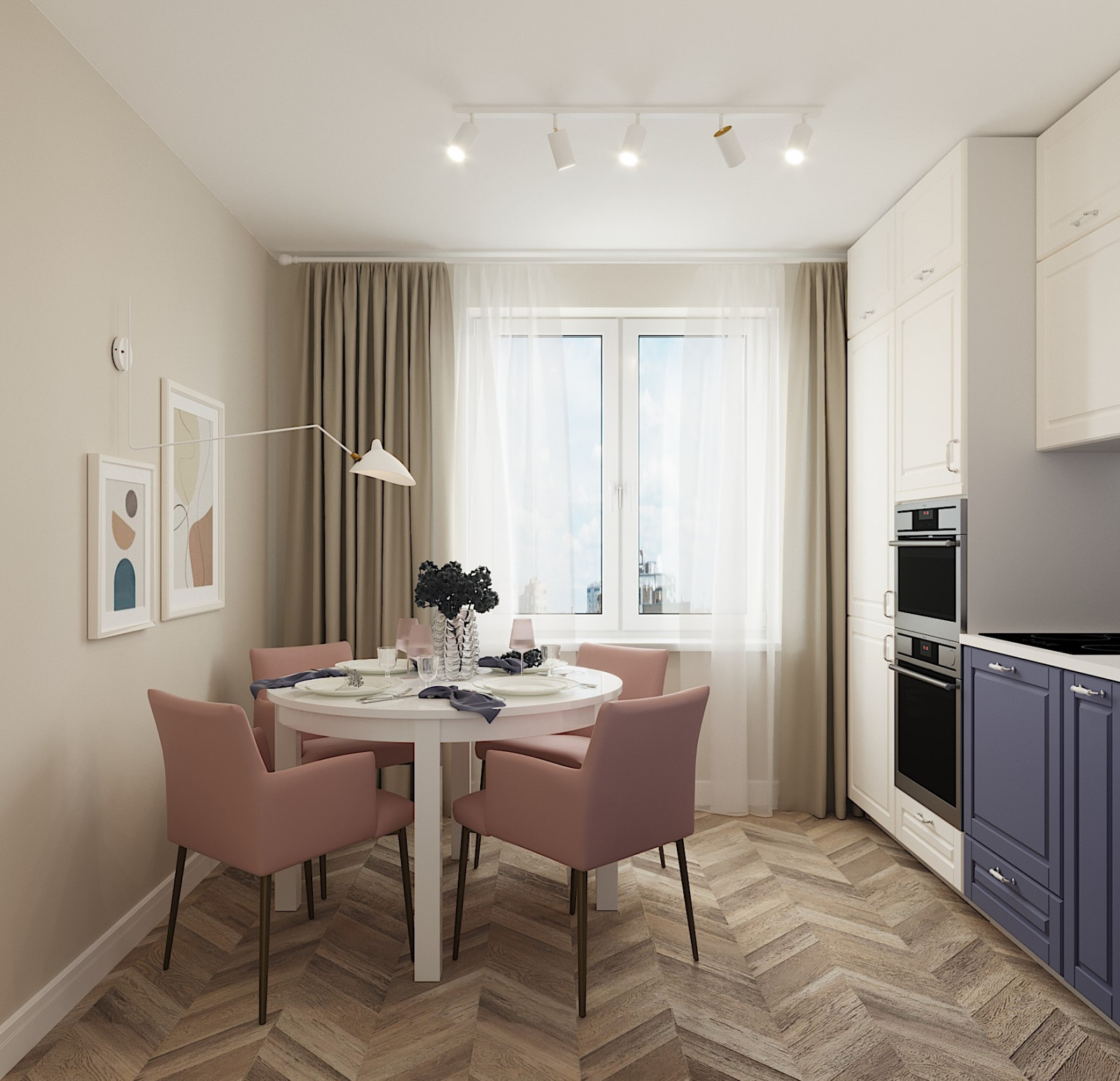 Двухкомнатная квартира в Санкт-Петербурге 57 кв.м.