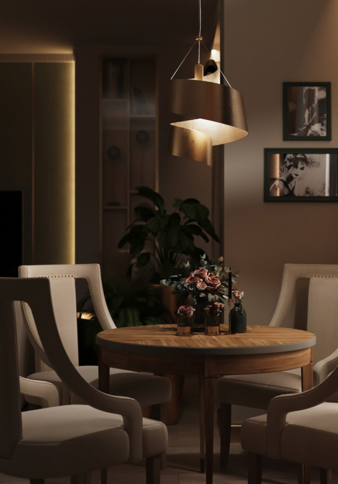 Квартира в стиле неоклассики в ЖК Небо