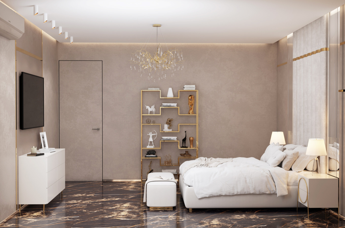 Апартаменты с элементами Арт-Деко