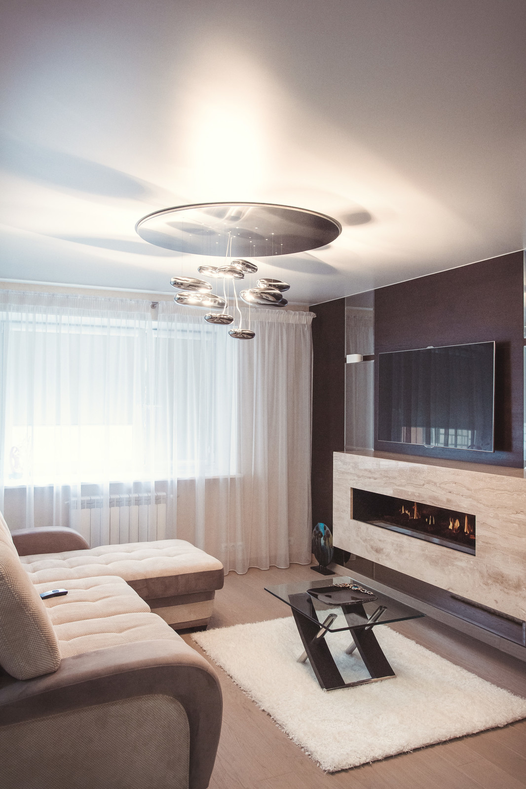 Кухня-гостиная в современном стиле