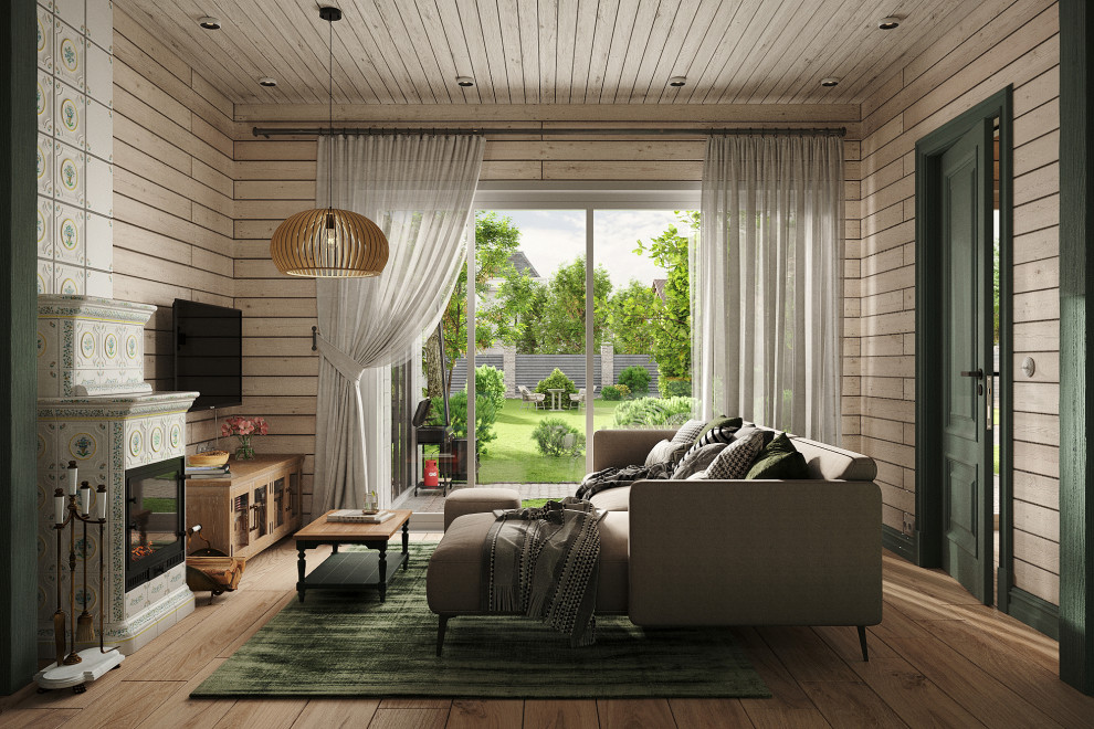 Баня из клееного бруса