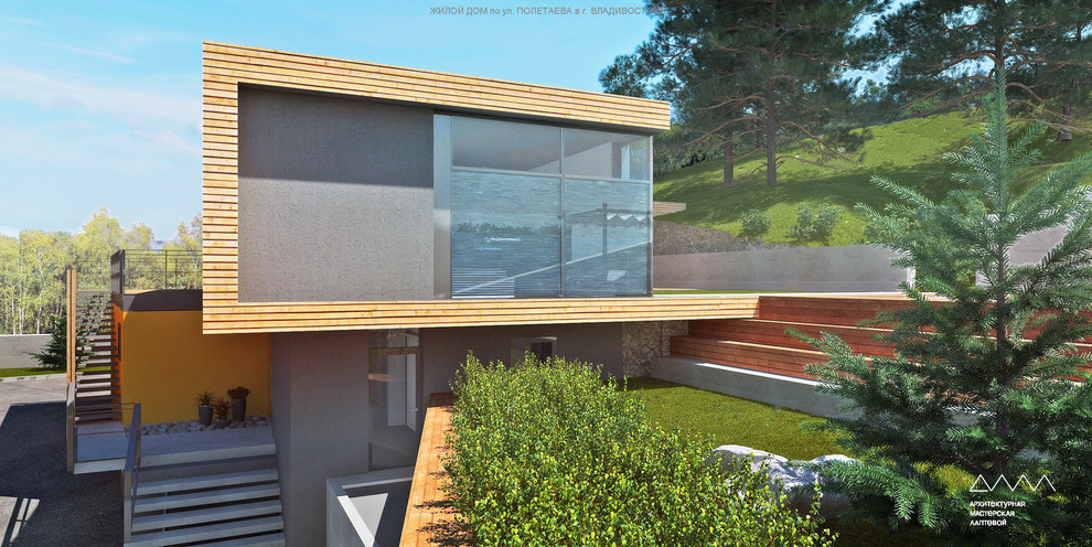 эскизный проект жилого дома во Владивостоке