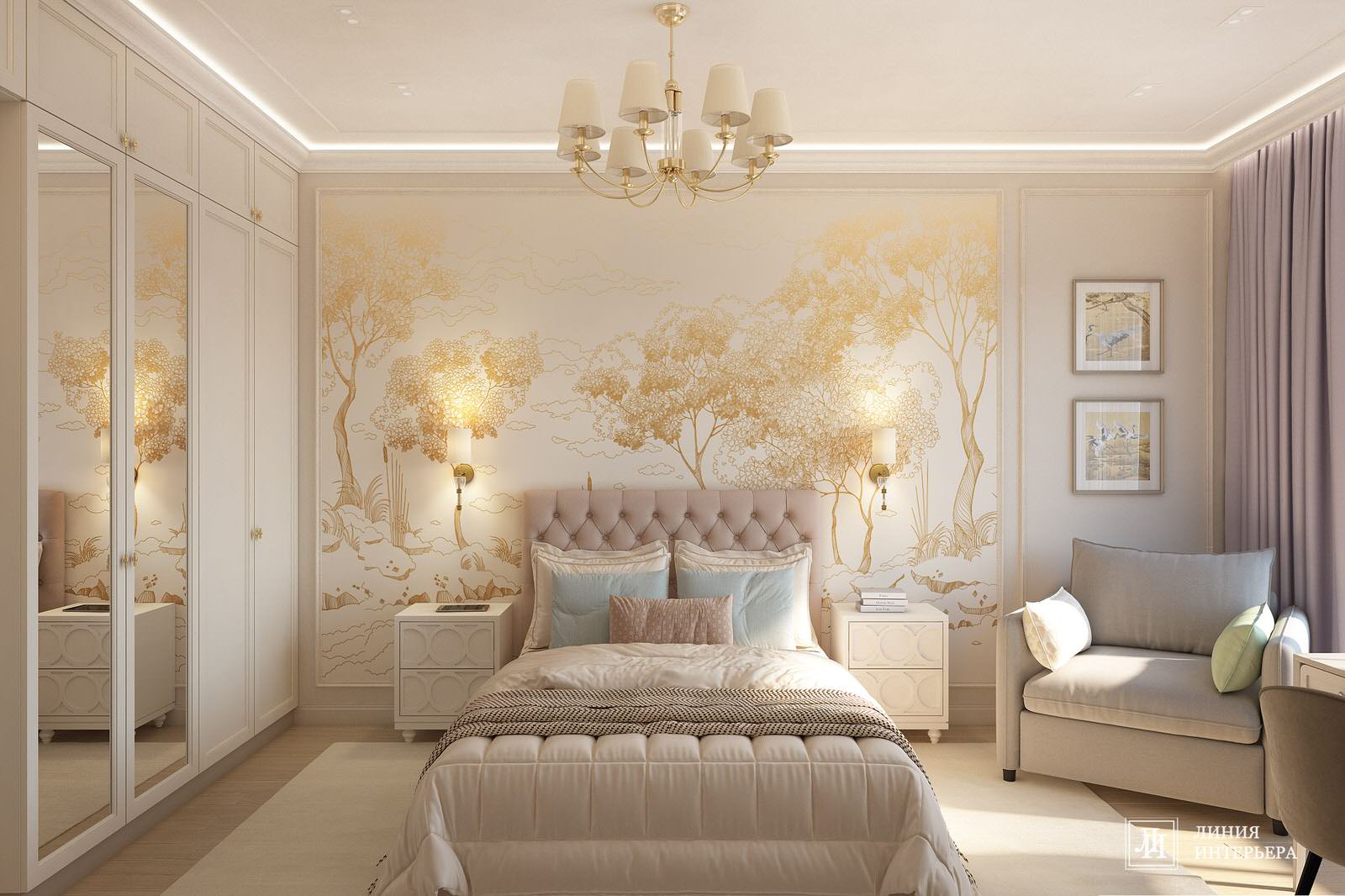 Интерьер квартиры современная классика