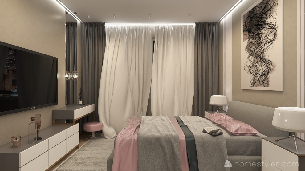 Спальня в современном стиле