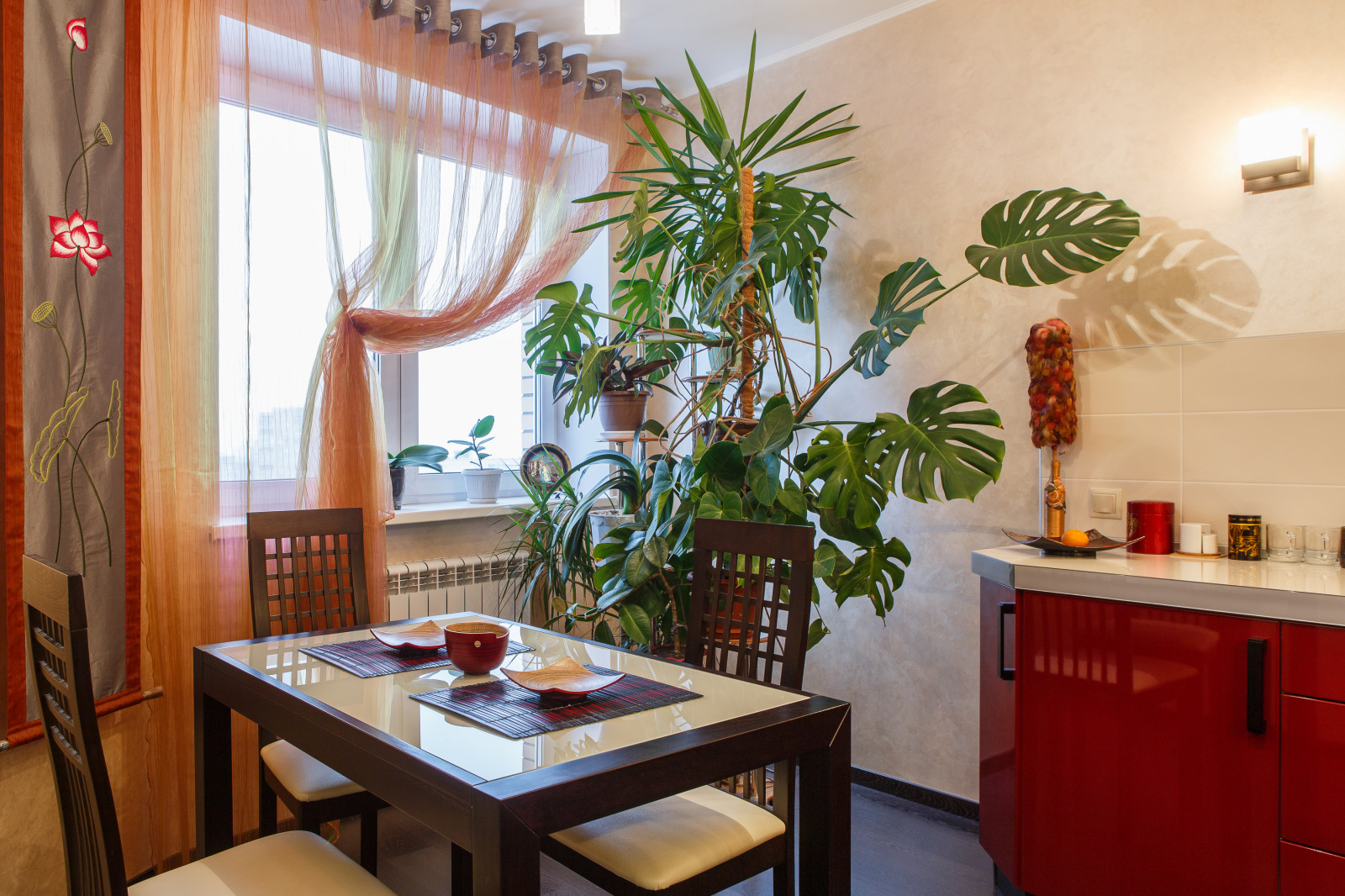 Квартира с восточными нотками